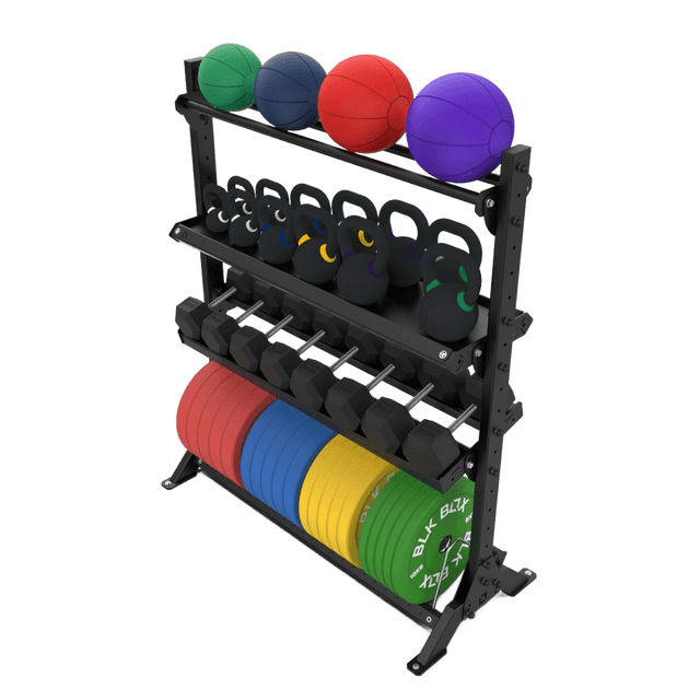4 Tier Basecamp Storage System - 1.5m | BLK BOX