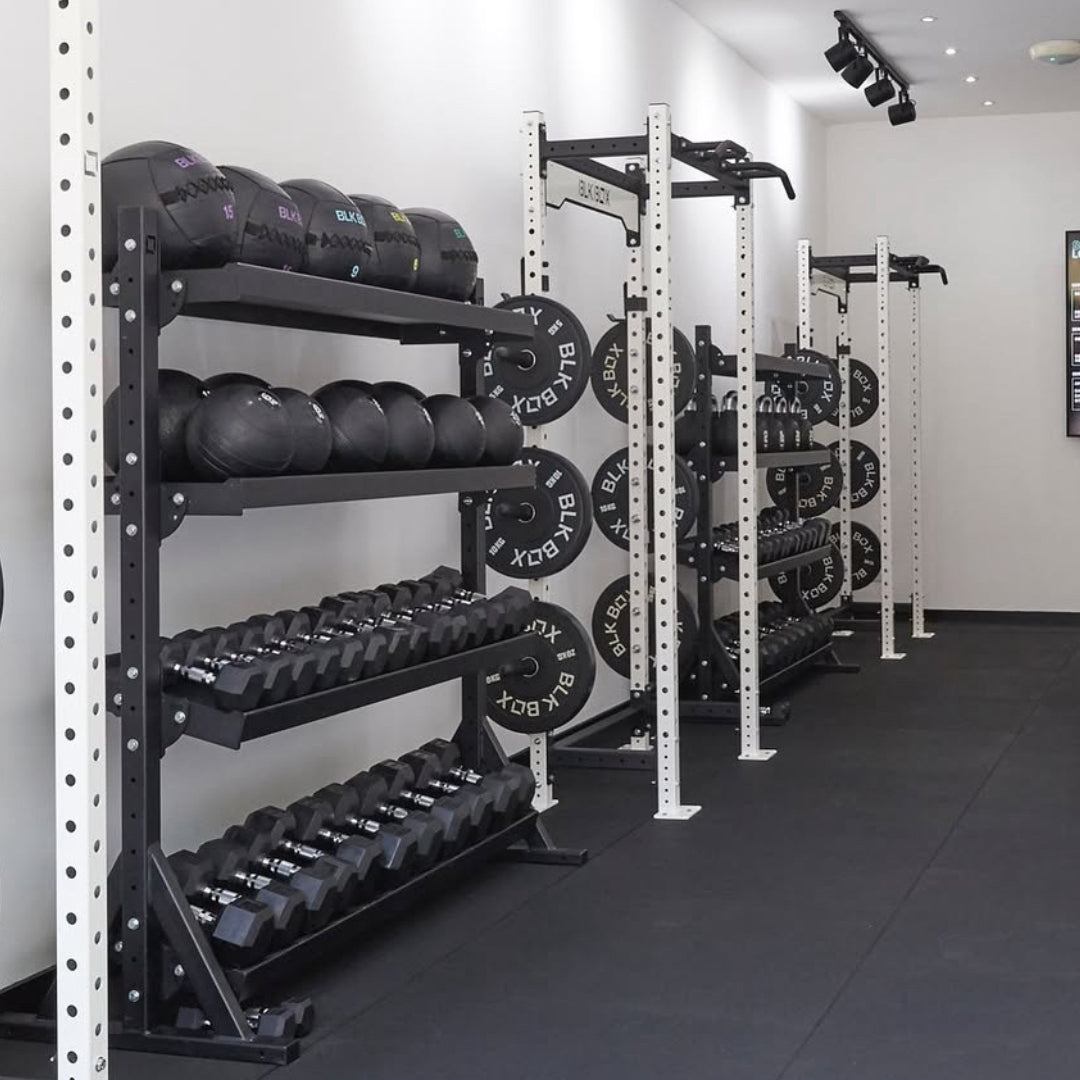 4 Tier Basecamp Storage System - 1.8m - BLK BOX