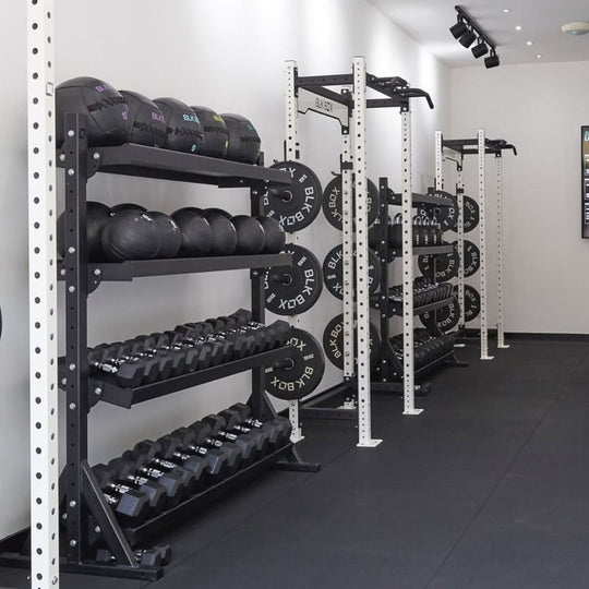 4 Tier Basecamp Storage System - 1.8m - BLK BOX