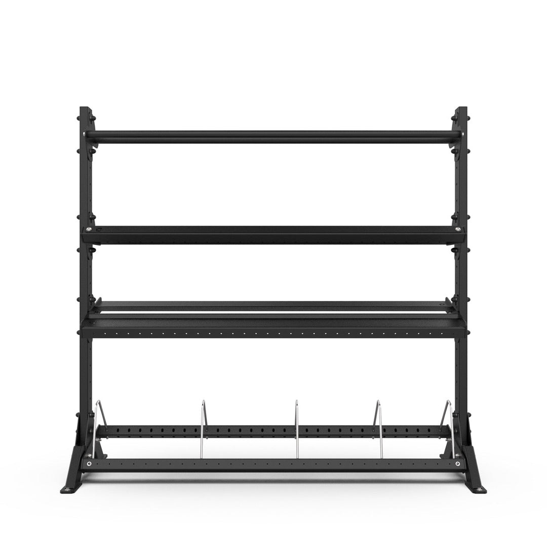 4 Tier Basecamp Storage System - 1.8m - BLK BOX
