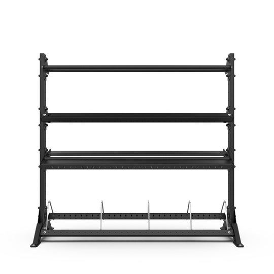 4 Tier Basecamp Storage System - 1.8m - BLK BOX