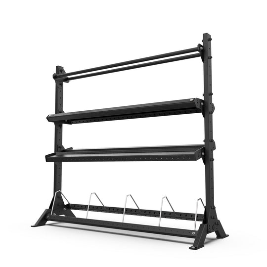 4 Tier Basecamp Storage System - 1.8m - BLK BOX