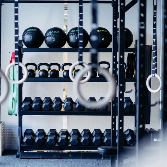 4 Tier Basecamp Storage System - 1.8m - BLK BOX