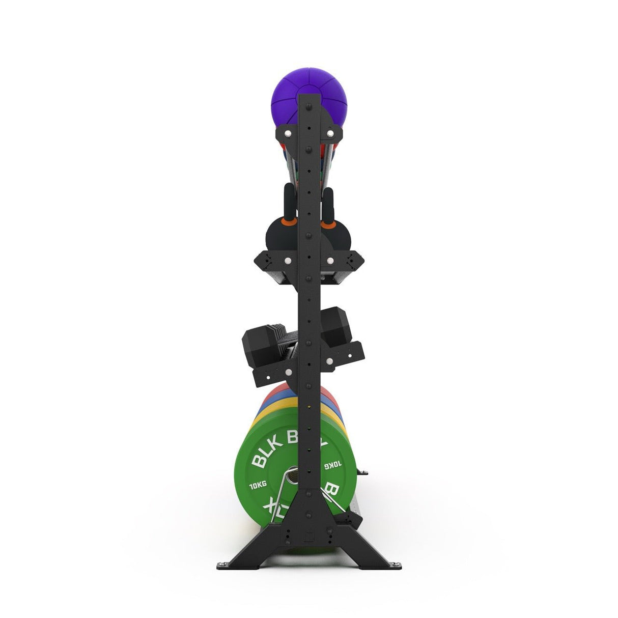 4 Tier Basecamp Storage System - 1.8m - BLK BOX