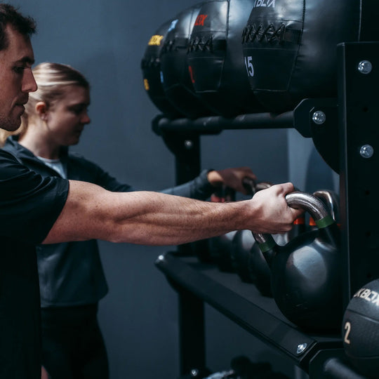 4 Tier Basecamp Storage System - 1.8m - BLK BOX