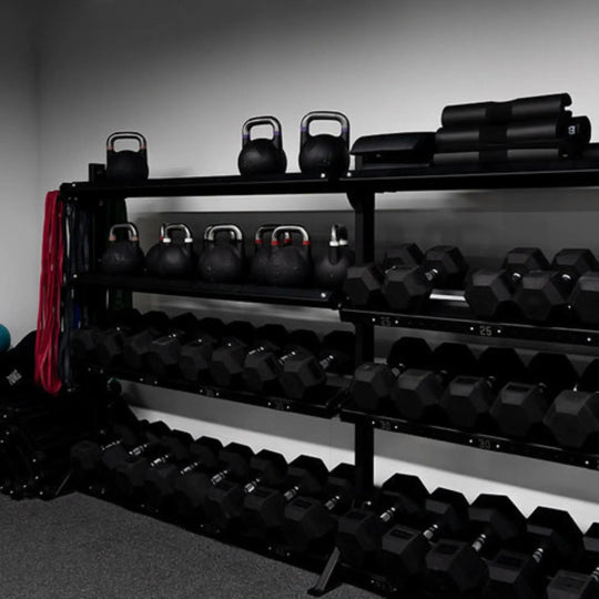 4 Tier Basecamp Storage System - 1.8m - BLK BOX