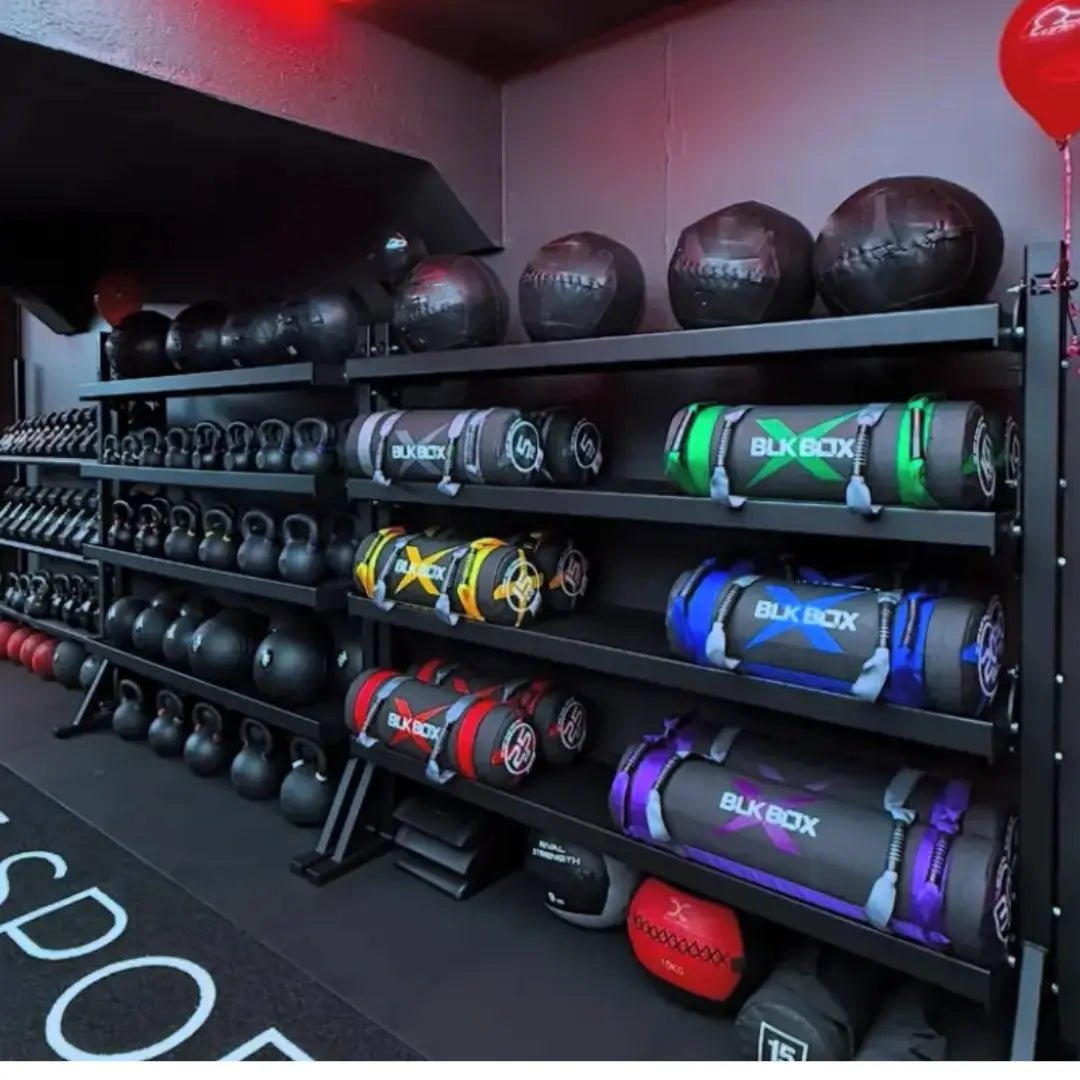 4 Tier Basecamp Storage System - 1.8m - BLK BOX