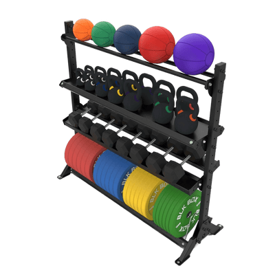 4 Tier Basecamp Storage System - 1.8m | BLK BOX