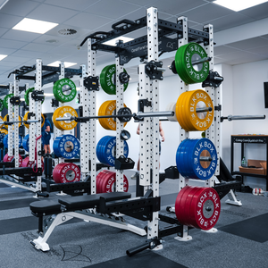 BLK BOX 5 Series Back-to-Back Half Rack – cable attachment detail