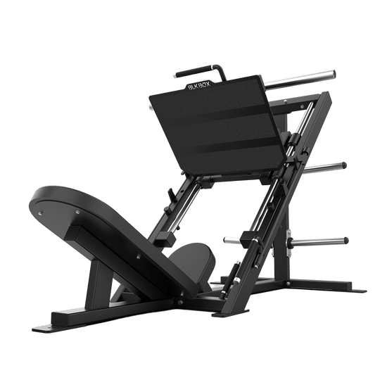 45 Degree Leg Press Machine - BLK BOX