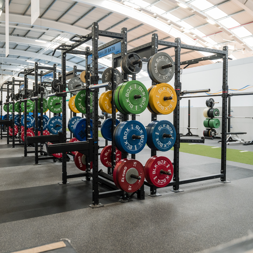 BLK BOX 1 Series Half Rack (Attachments) – with accessories