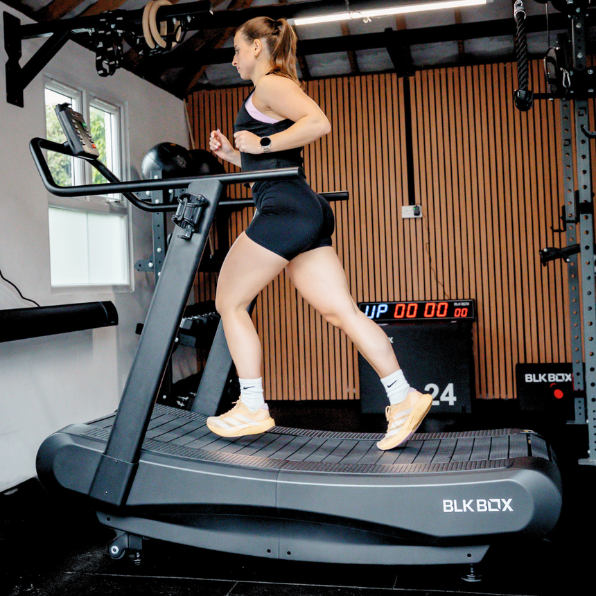 Air Bike and Curved Treadmill Cardio Bundle