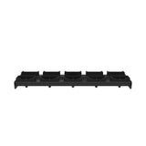 5 Series Round - Dumbbell Shelf - BLK BOX