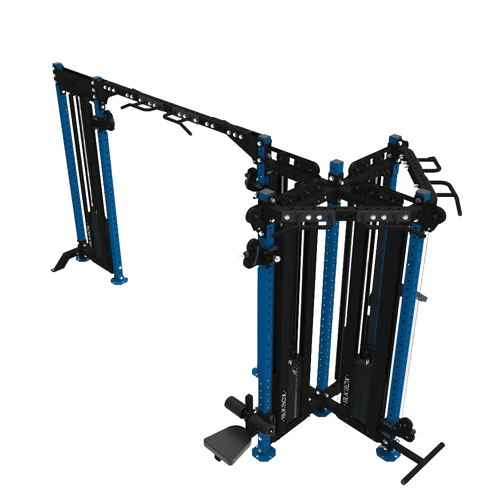 5 Station Multi-Gym Cable Machine | BLK BOX