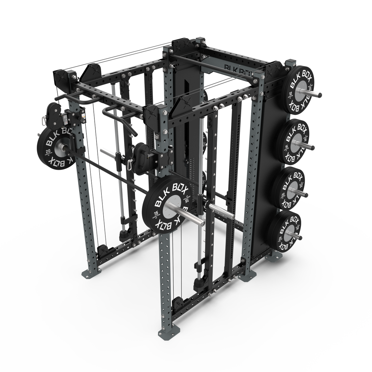BLK BOX 3 Series Nexus Testing Rack 2.2m – side profile
