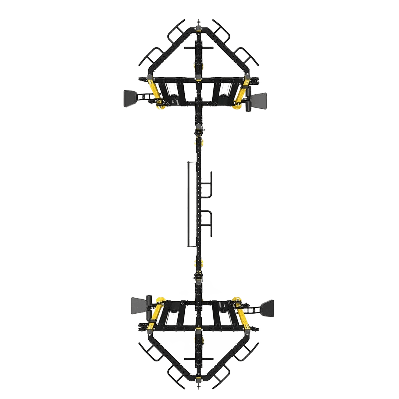 8 Station Multi - Gym Cable Machine - BLK BOX