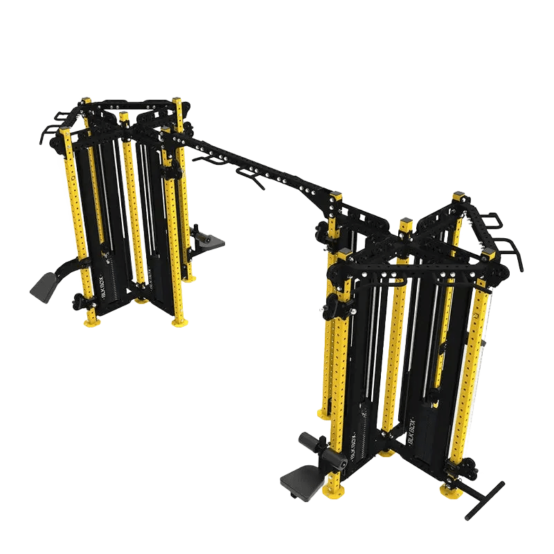 8 Station Multi - Gym Cable Machine - BLK BOX