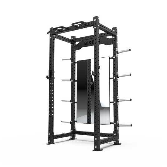 Magnetic Mirror on rack angled