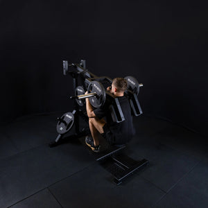 Plate Loaded Standing Calf Raise / Leverage Squat