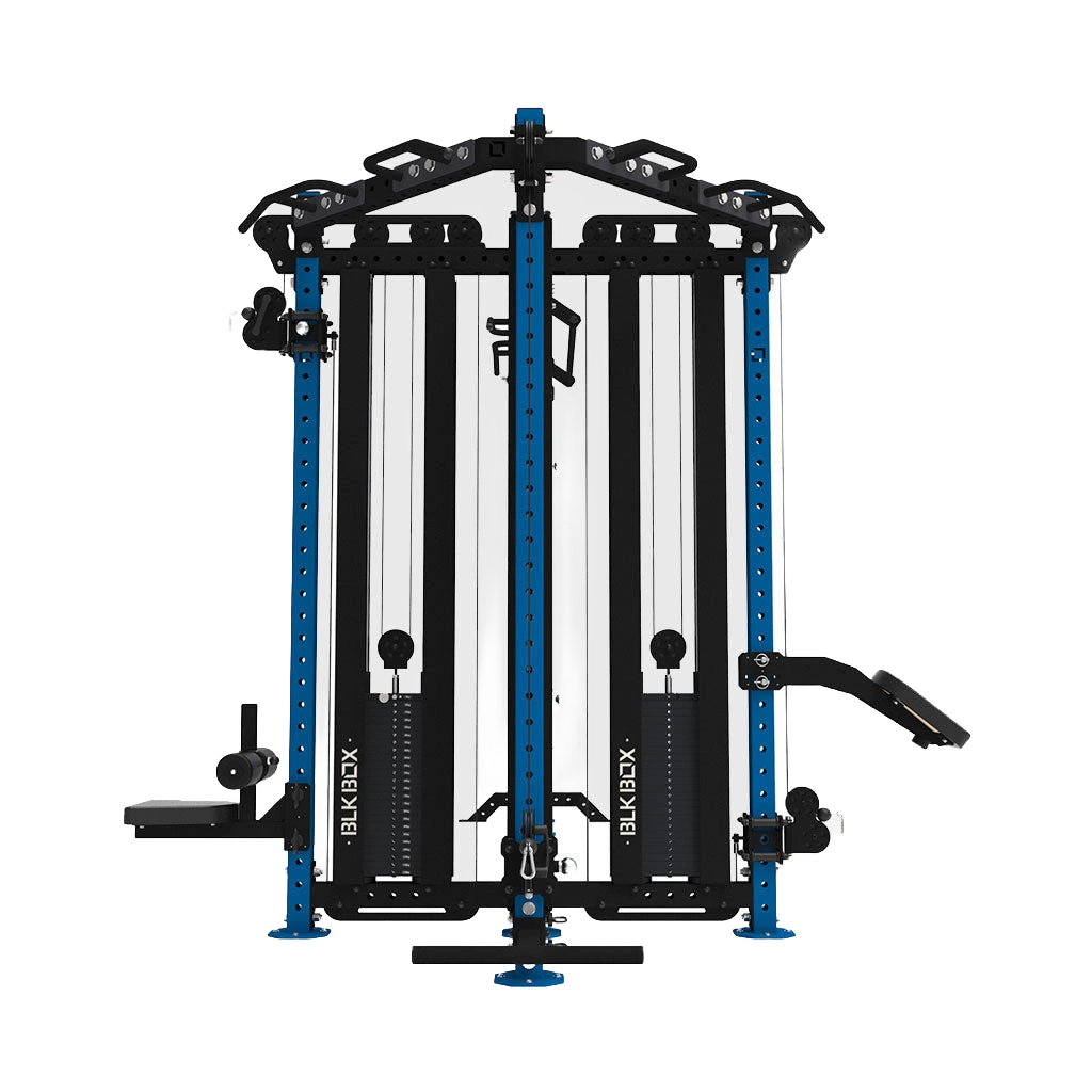 5 Station Multi-Gym Cable Machine-Cable Machines-BLK BOX