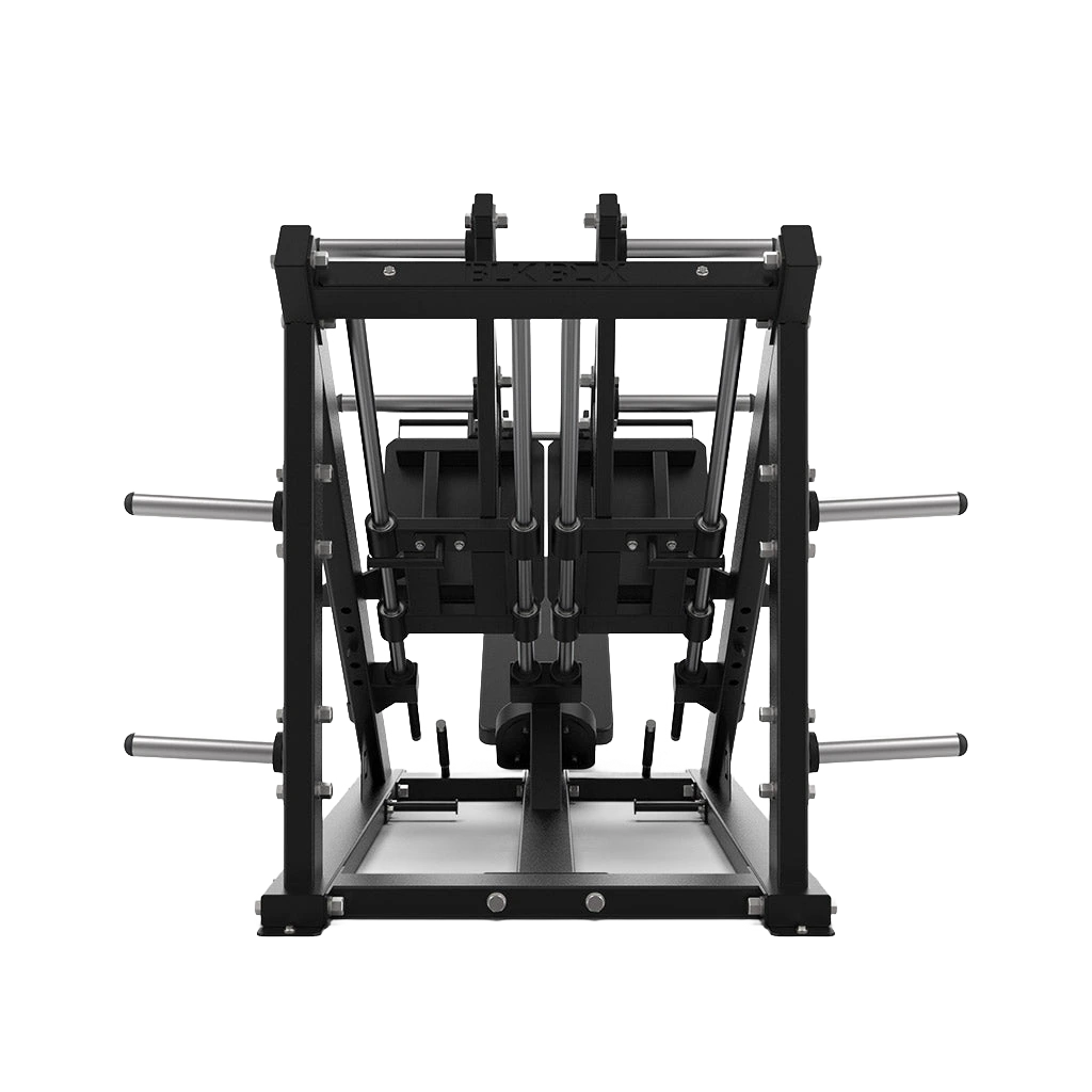 Bilateral Leg Press-Plate Loaded Strength Machines-BLK BOX