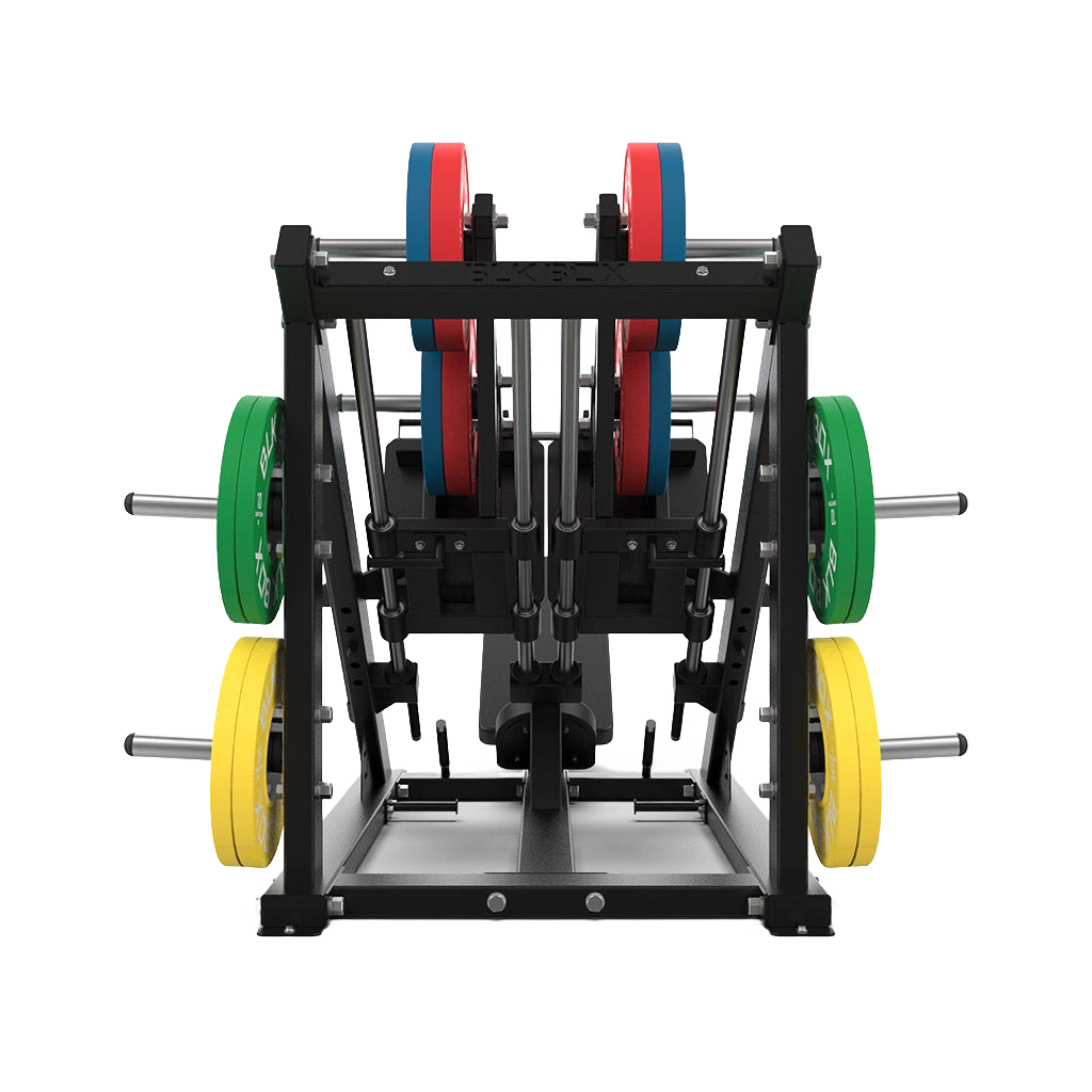 Bilateral Leg Press-Plate Loaded Strength Machines-BLK BOX