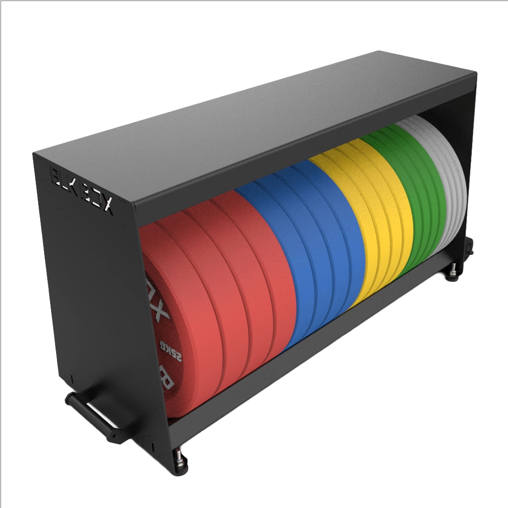 Bumper Bench-Weight Plate Storage-BLK BOX