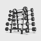 BLK BOX Fixed Barbell & Storage Rack Bundle