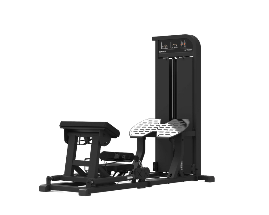 BLK BOX Pin Loaded Hip Thrust Render back