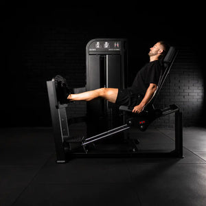 BLK BOX Pin Loaded Leg Press in use full press