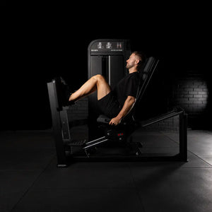 BLK BOX Pin Loaded Leg Press in use