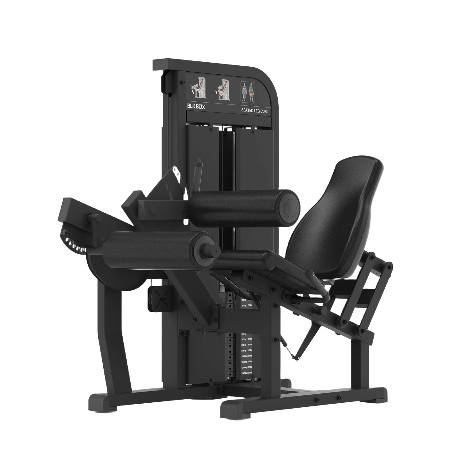 BLK BOX Pin Loaded Seated Leg Curl Cover