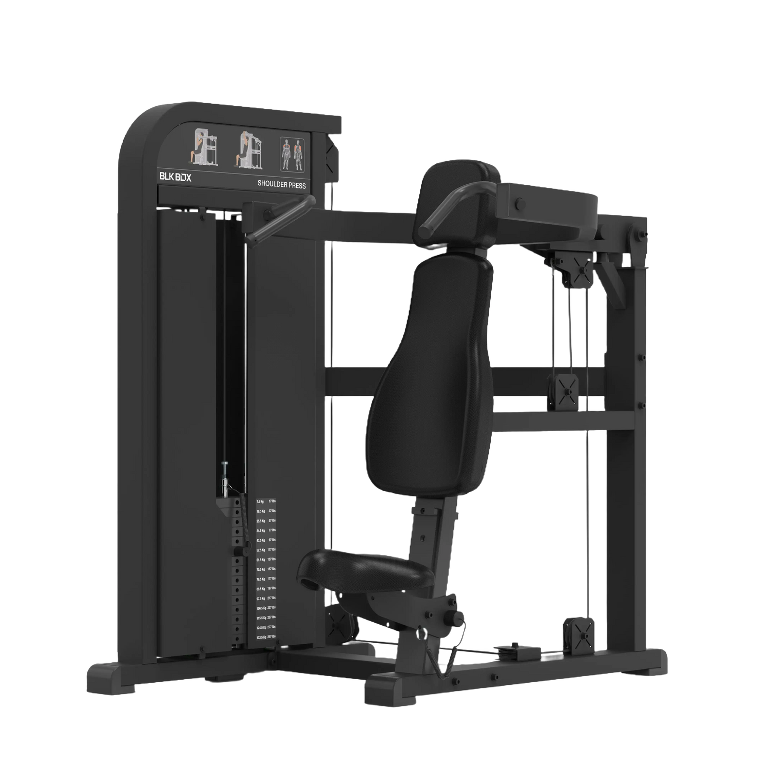 BLK BOX Pin Loaded Shoulder Press Cover