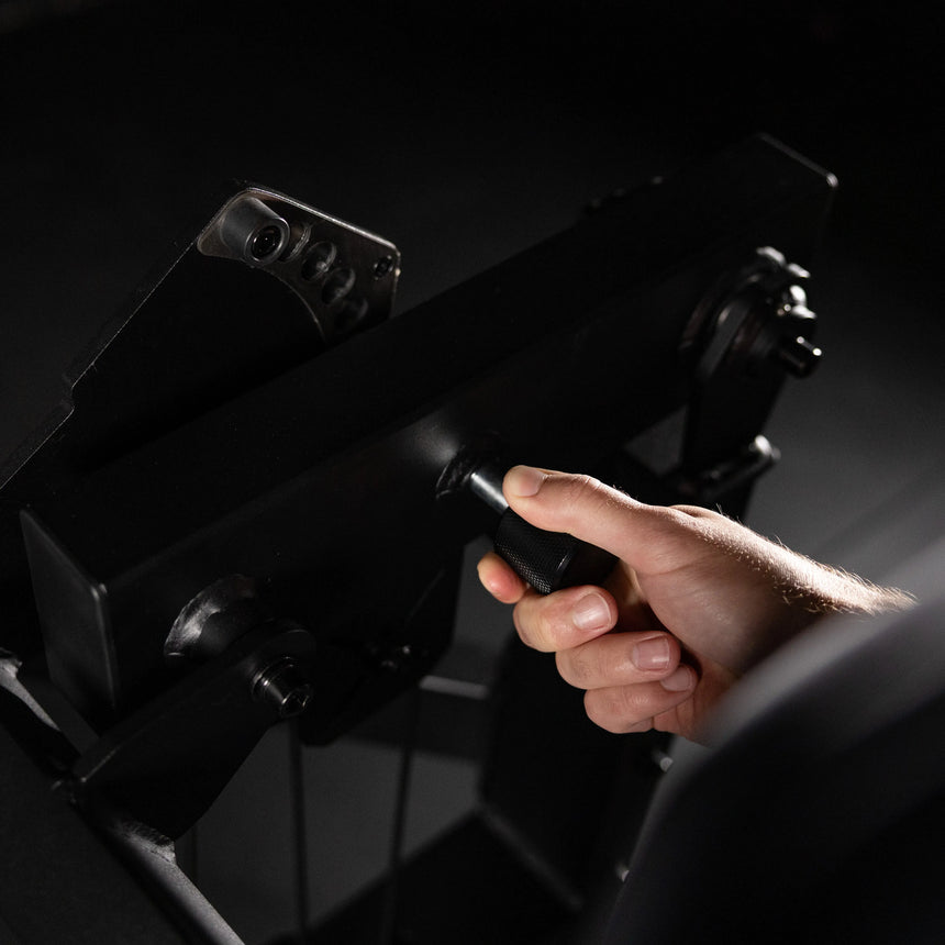 BLK BOX Pin Loaded Shoulder Press Pivot Adjustment