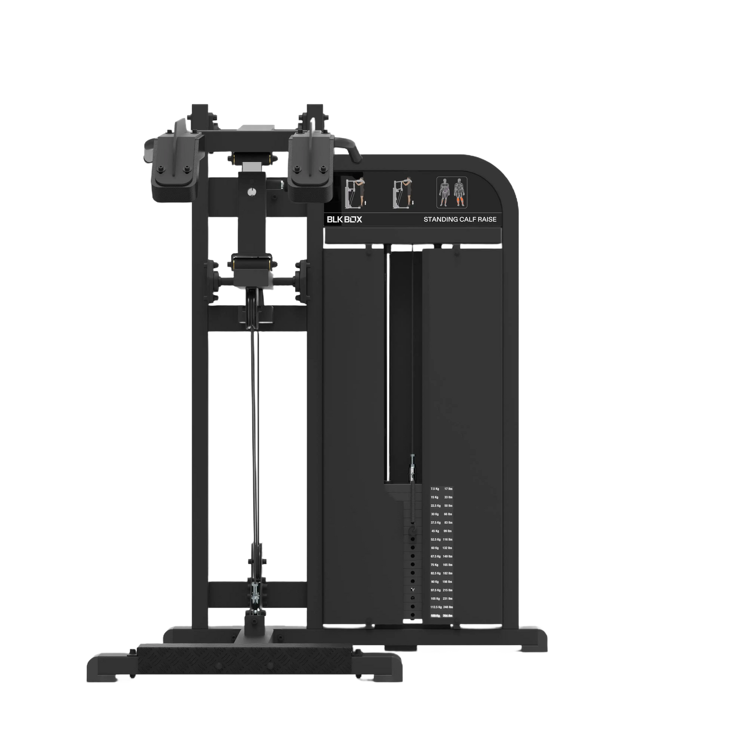 BLK BOX Pin Loaded Standing Calf Raise