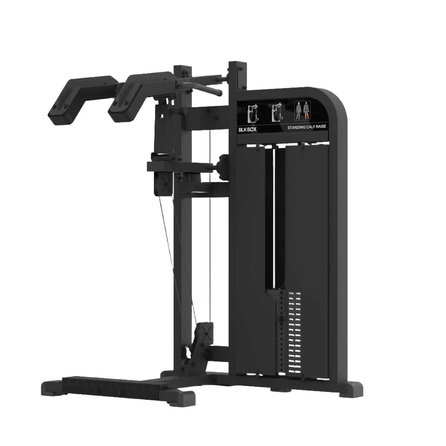 BLK BOX Pin Loaded Standing Calf Raise