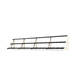 BLK BOX Premium 3 Tier Dumbbell Rack 60kg Flat White