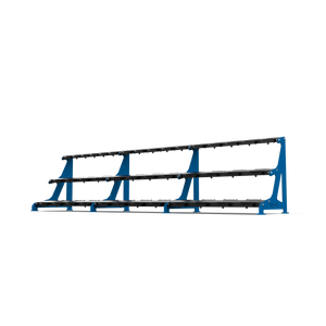 BLK BOX Premium 3 Tier Dumbbell Rack 40kg Signal Blue