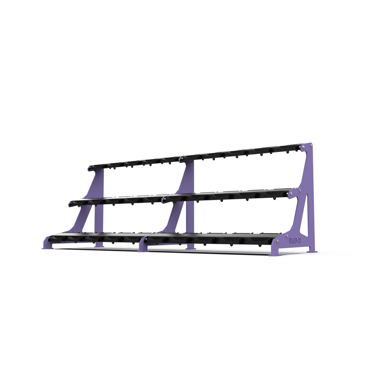 BLK BOX Premium 3 Tier Dumbbell Rack 30kg Purple Lilac