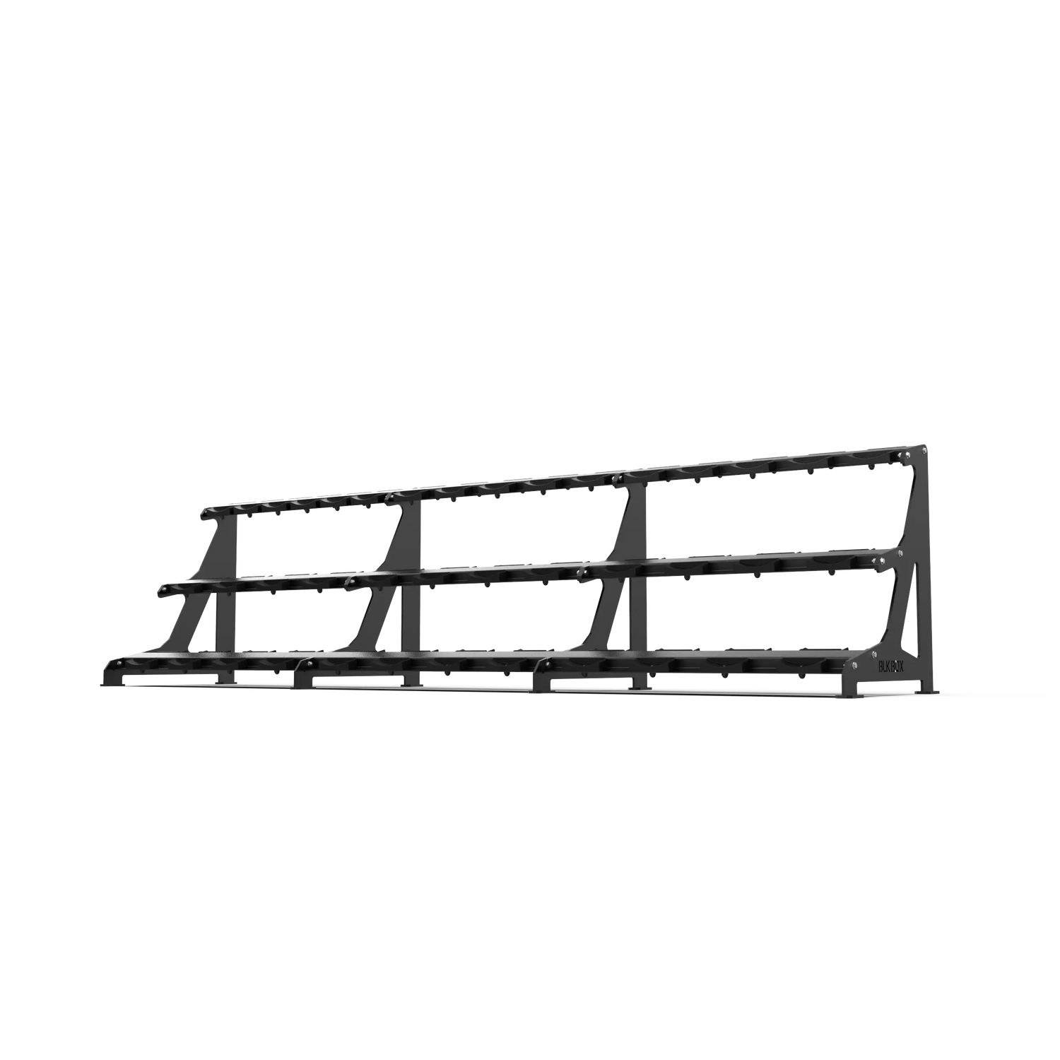 BLK BOX Premium 3 Tier Dumbbell Rack 40kg Black