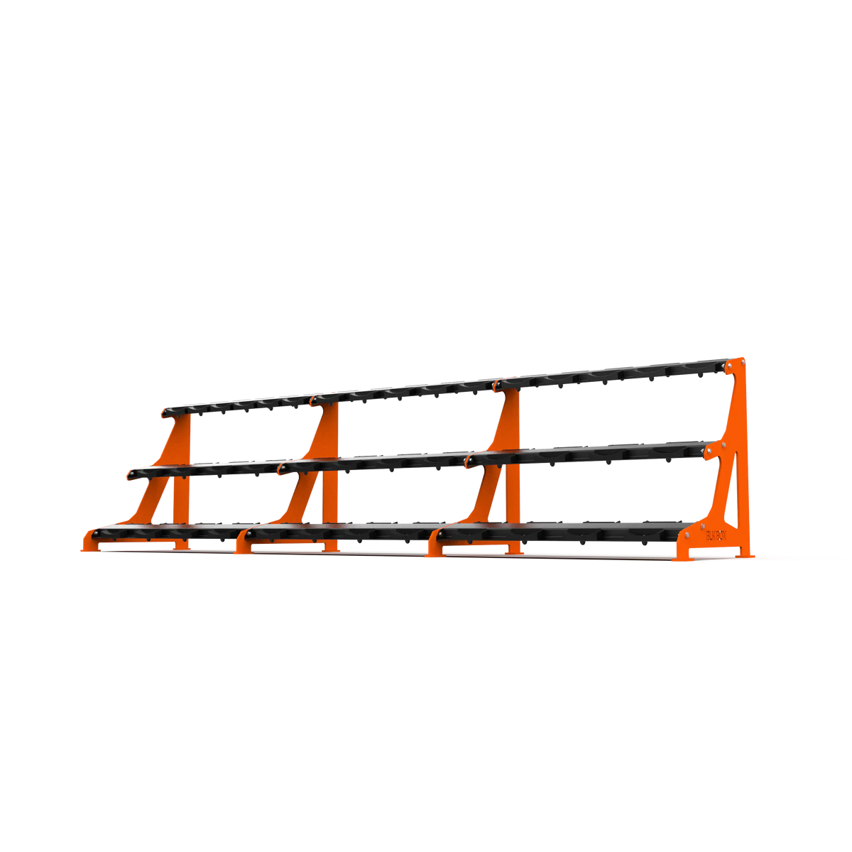 BLK BOX Premium 3 Tier Dumbbell Rack 40kg Burnt Orange