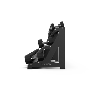 BLK BOX Premium 3 Tier Dumbbell Rack 60kg side
