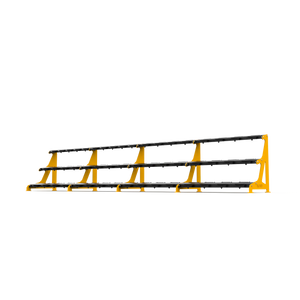 BLK BOX Premium 3 Tier Dumbbell Rack 50kg Golden Yellow