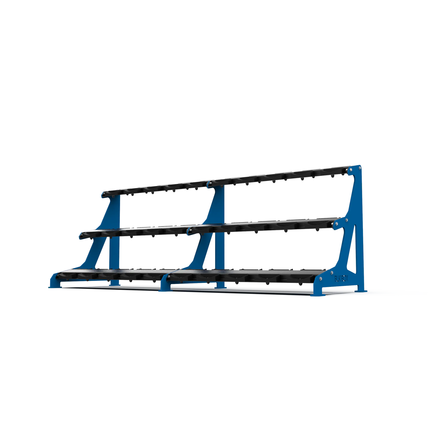 BLK BOX Premium 3 Tier Dumbbell Rack 30kg Signal Blue