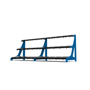 BLK BOX Premium 3 Tier Dumbbell Rack 30kg Signal Blue