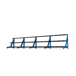 BLK BOX Premium 3 Tier Dumbbell Rack 50kg Signal Blue