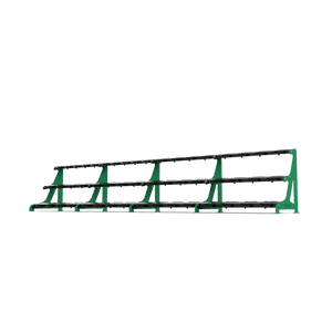 BLK BOX Premium 3 Tier Dumbbell Rack Signal Green