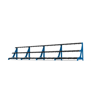 BLK BOX Premium 3 Tier Dumbbell Rack 60kg Signal Blue