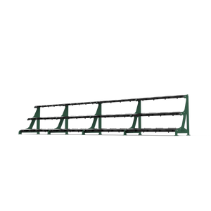BLK BOX Premium 3 Tier Dumbbell Rack 50kg Forest Green