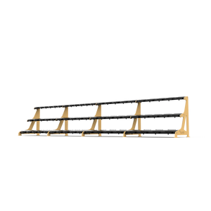 BLK BOX Premium 3 Tier Dumbbell Rack 60kg Sand